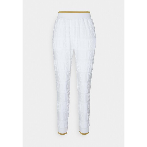 SIKSILK INVERSE TRACK PANT Spodnie treningowe whiite SIF21A01T