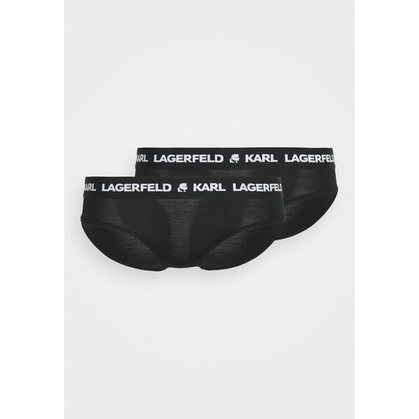 KARL LAGERFELD LOGO HIPSTER 2 PACK Figi black K4881R003