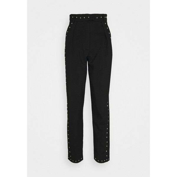 The Kooples SUIT PANTS Spodnie materiałowe black THA21A02X