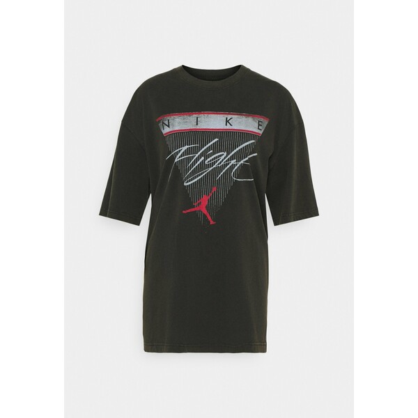 Jordan TEE T-shirt z nadrukiem black JOC21D007