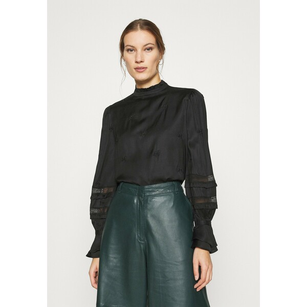 Fabienne Chapot Bluzka z długim rękawem black FAH21E019