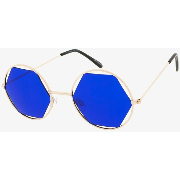Icon Eyewear JOLIE Okulary przeciwsłoneczne pale gold/blue ICA51K00E