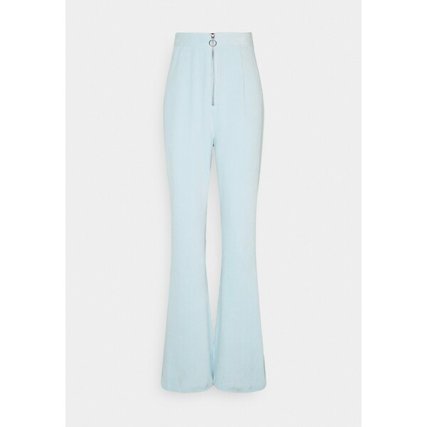 Glamorous Tall ZIP FRONT FLARE Spodnie materiałowe baby blue GLC21A009