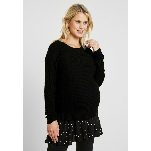 Seraphine TIFFANY 2-IN-1 Sweter black S1S29F03H