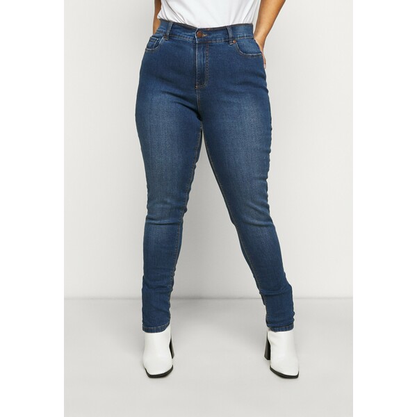 CAPSULE by Simply Be Jeansy Skinny Fit blue CAS21N01I