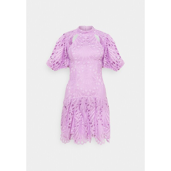 Mossman THE COSMIC MINI DRESS Sukienka koktajlowa lilac MOL21C02Q