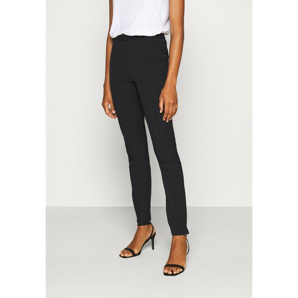 Selected Femme Tall SLFILUE PINTUCK PANT Spodnie materiałowe black SEM21A00P