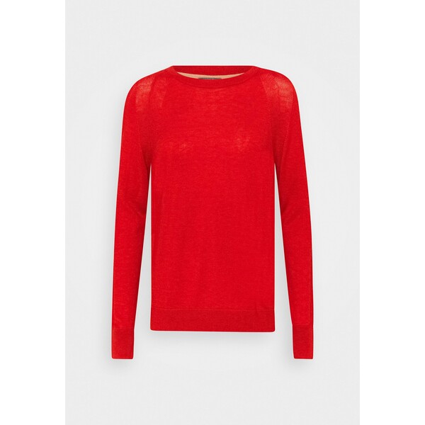 mine to five TOM TAILOR ROUND NECK Sweter molten lava red T0X21I00E