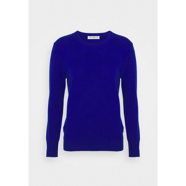 pure cashmere CLASSIC CREW NECK Sweter royal blue PUG21I000