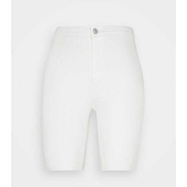 Trendyol BEYAZ Szorty jeansowe white TRU21S009