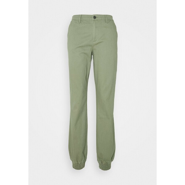 ONLY Tall ONLMADEA TIGER LIFE PANT Spodnie materiałowe deep lichen green ON321A17C