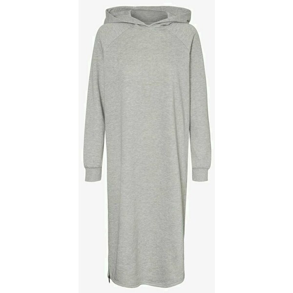 Noisy May NMHELENE DRESS Sukienka letnia light grey melange NM321C0HX-C11