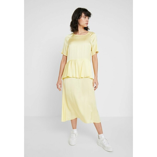 InWear TURLINGTONIW DRESS Długa sukienka lemon light IN321C067