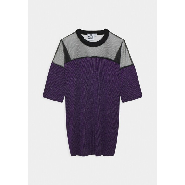 The Ragged Priest TINSE DRESS Sukienka letnia purple/black THJ21C030