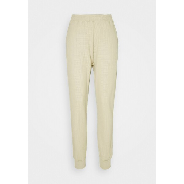 NU-IN RELAXED FIT WAFFLE JOGGERS Spodnie treningowe beige NUF21A00A