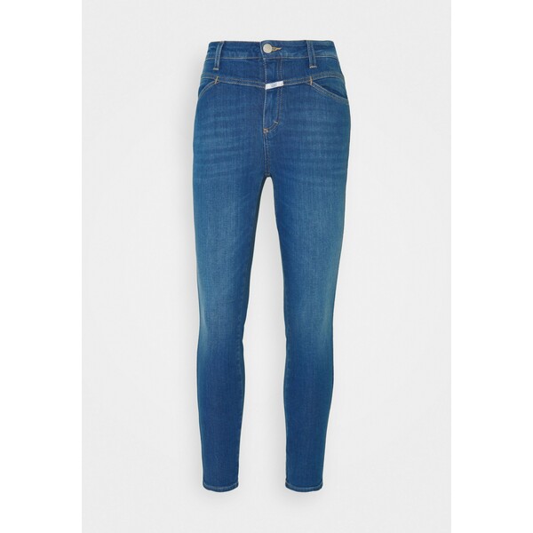 CLOSED SKINNY PUSHER Jeansy Skinny Fit mid blue CL321N0AW