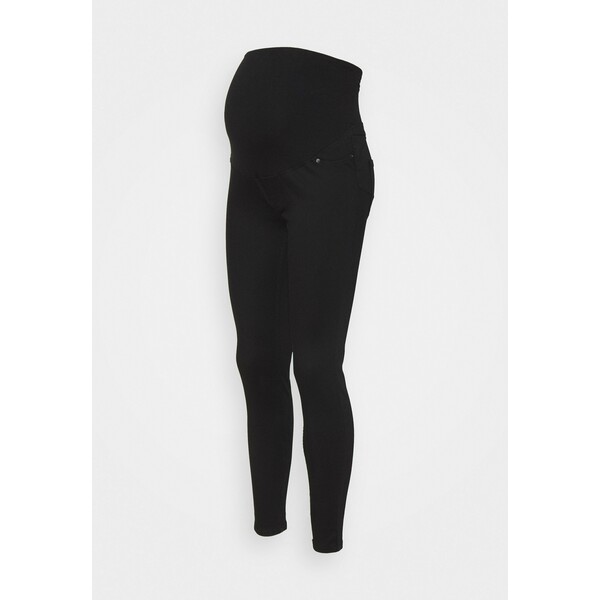 New Look Maternity BAND Jeansy Skinny Fit black N0B29A030