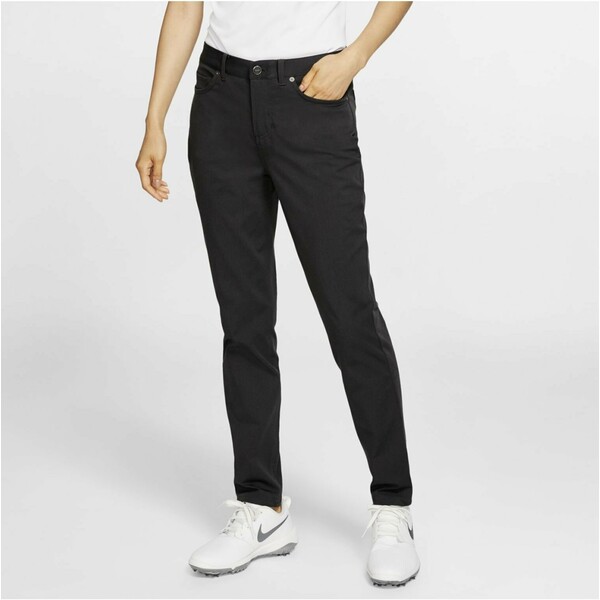 Nike Golf Spodnie materiałowe black/black NI441E00P