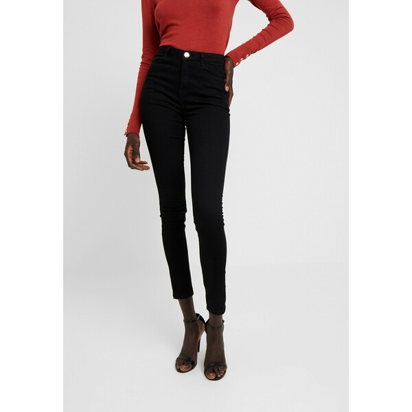 Dorothy Perkins Tall SHAPE AND LIFT Jeansy Skinny Fit black DOA21N01L