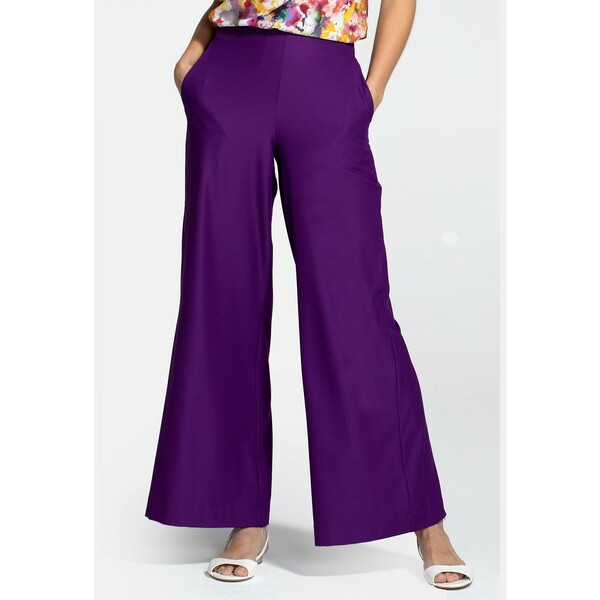 HotSquash Spodnie materiałowe purple HOW21A007