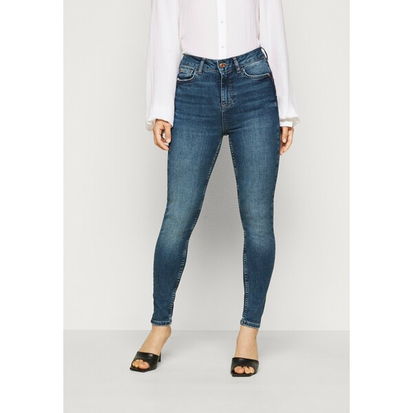 New Look Petite LIFT Jeansy Skinny Fit mid blue NL721N051