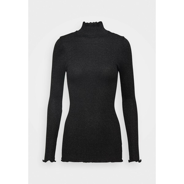 Rosemunde TURTLENECK REGULAR Sweter black shine RM021I00F