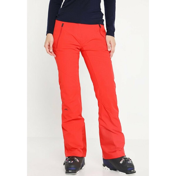 Kjus WOMEN FORMULA PANTS Spodnie narciarskie fiery red KJ141E004