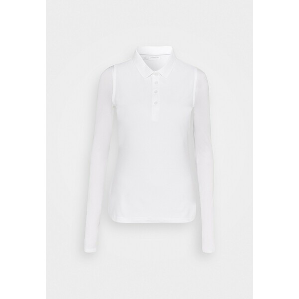 Calvin Klein Golf SLEEVELESS PERFORMANCE Koszulka polo white CK441D007