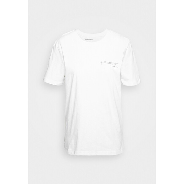 DESIGNERS REMIX STANLEY TEE T-shirt z nadrukiem white DEA21D00D