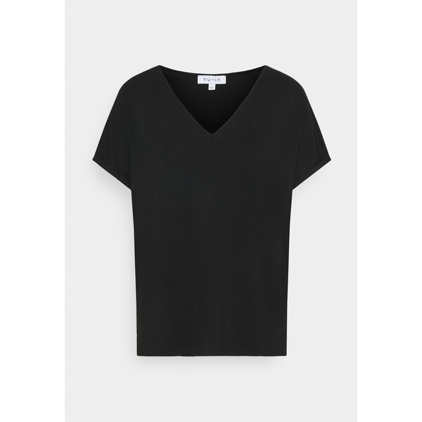 NU-IN BASIC VNECK T-shirt basic black NUF21D00H