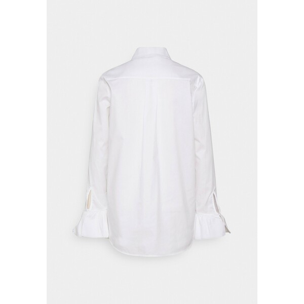 Victoria Victoria Beckham FLOUNCE CUFF ORGANIC SHIRT Koszula white VIT21E01Q