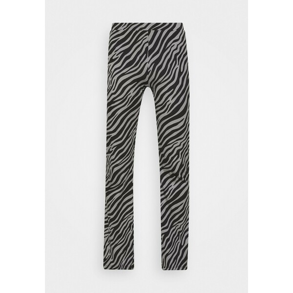ONLY Petite ONLLIVE LOVE FLARED PANTS Spodnie materiałowe dark grey OP421A04Z