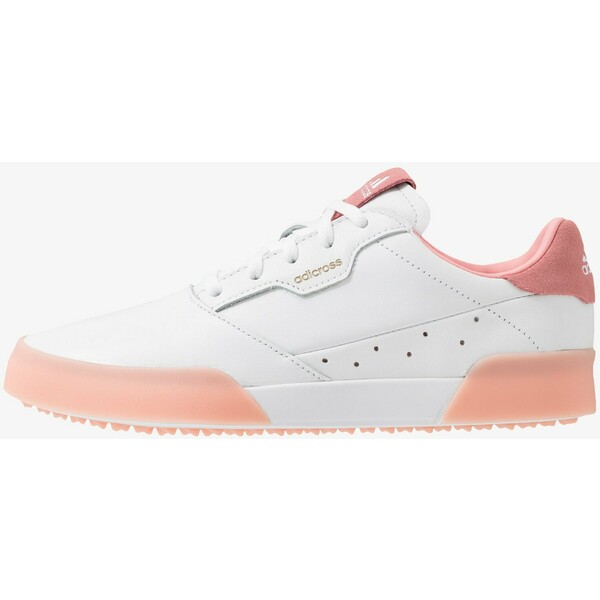 adidas Golf ADICROSS RETRO Obuwie do golfa footwear white/glory pink TA441A02C