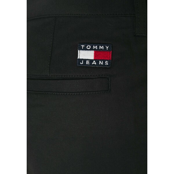 Tommy Jeans PLEAT DETAIL Spodnie materiałowe black TOB21A01L