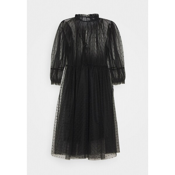 DESIGNERS REMIX MIRA SHORT DRESS Sukienka koktajlowa black DEA21C039