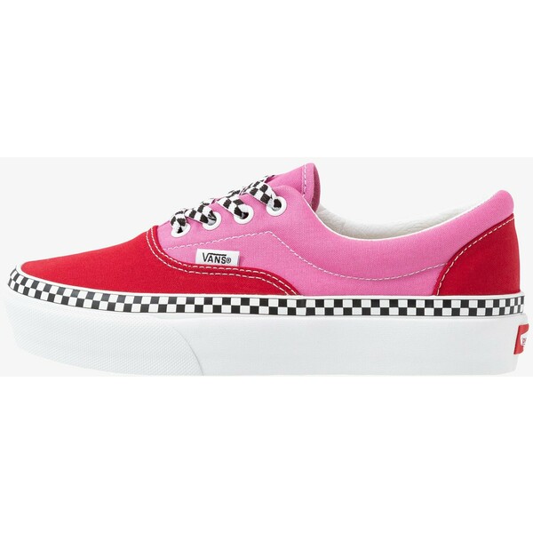 Vans ERA PLATFORM Sneakersy niskie chili pepper/fuchsia pink VA211A083