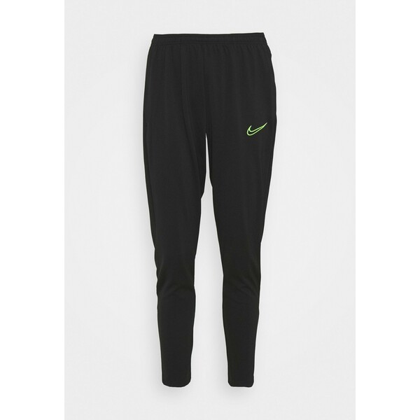 Nike Performance PANT Spodnie treningowe black/green strike N1241E15G