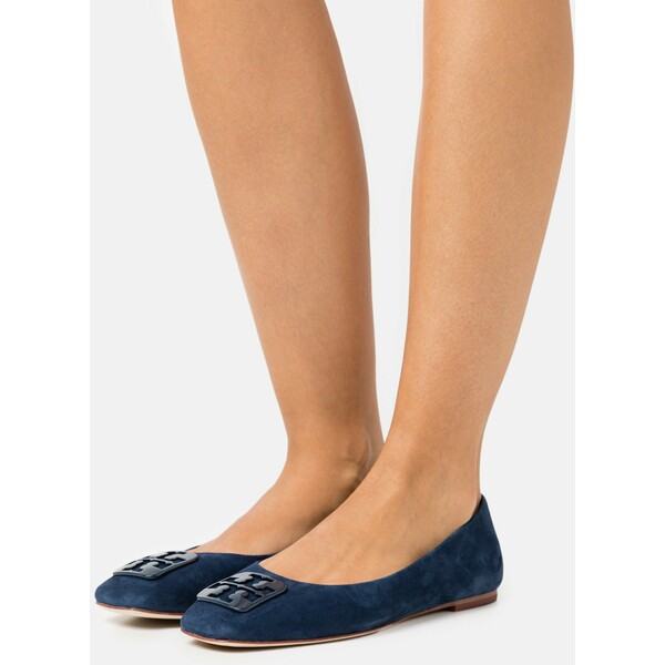 Tory Burch SQUARE TOE Baleriny perfect navy T0711A02W