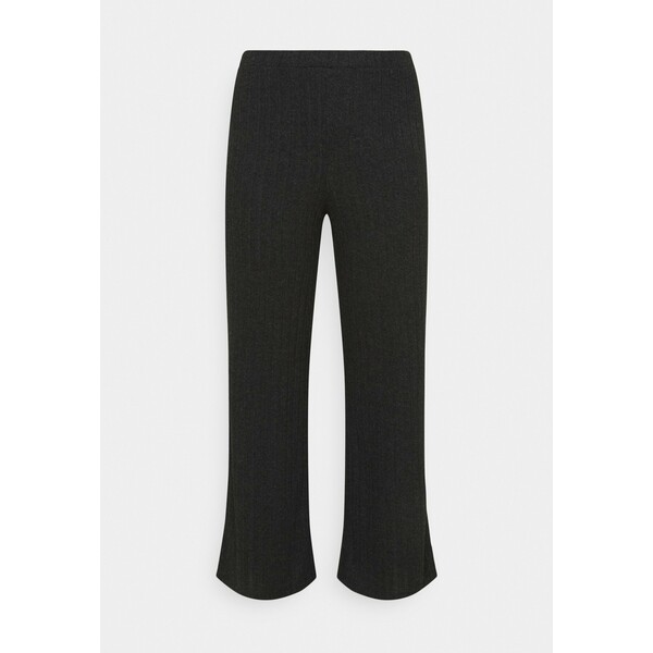 Vero Moda Curve VMTILDA Spodnie materiałowe dark grey melange VEE21A027