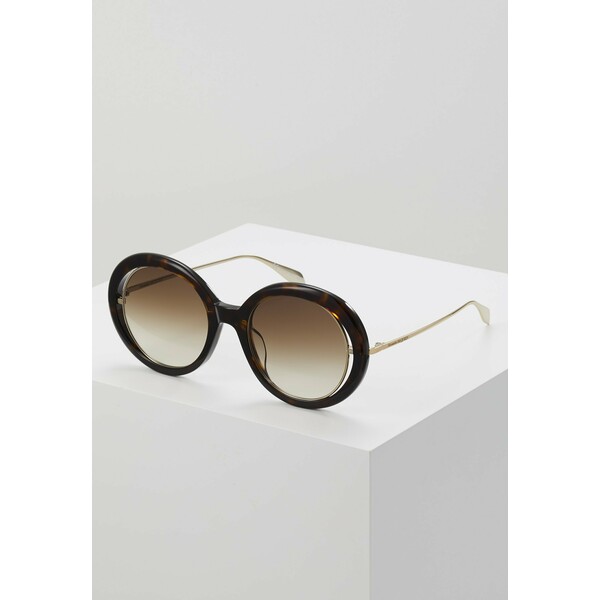 Alexander McQueen Okulary przeciwsłoneczne havana/gold 6AL51K00D