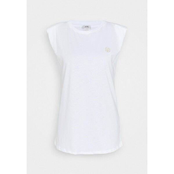 River Island T-shirt basic white RI921D0A5