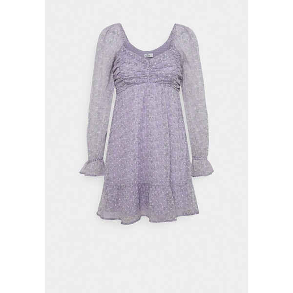 Hollister Co. SHORT DRESS Sukienka letnia lavender H0421C03Q