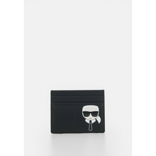 KARL LAGERFELD IKONIK CLASSIC CARD HOLDER Portfel black K4851F058