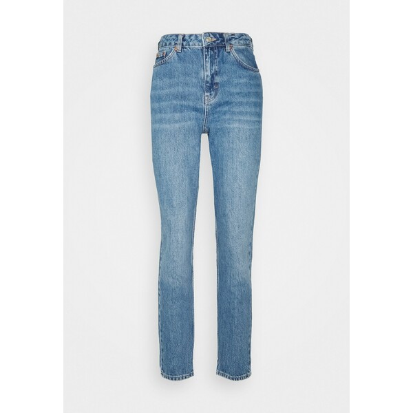 Topshop MOM   Jeansy Relaxed Fit blue denim TP721N0IO