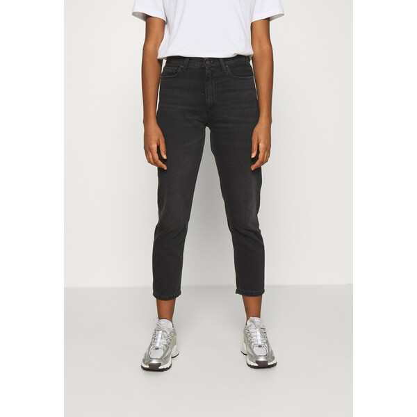 Carhartt WIP PAGE CARROT ANKLE PANT Jeansy Zwężane black C1421A022