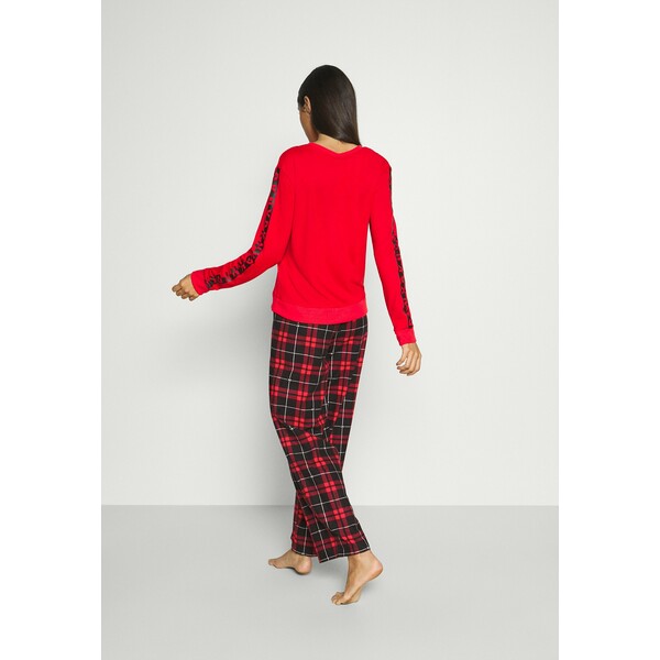 DKNY Intimates SLEEP PANT Spodnie od piżamy ruby 1DK81O00G