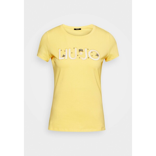 Liu Jo Jeans T-shirt z nadrukiem soft sun L2521D02K