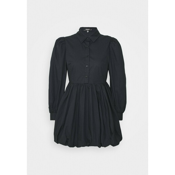 Missguided Petite PUFF DRESS Sukienka koszulowa black M0V21C0FF