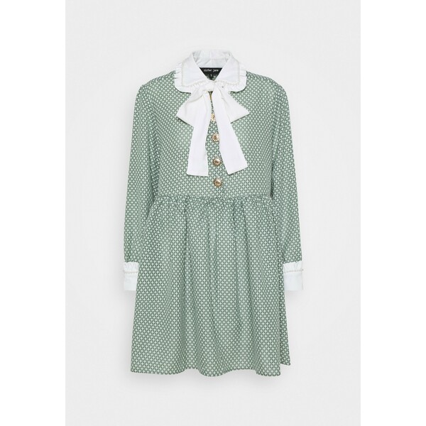 Sister Jane GOLDEN TICKET Sukienka koszulowa green QS021C06B