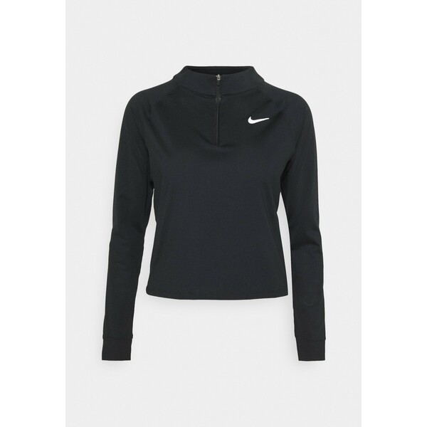 Nike Performance Bluzka z długim rękawem black/white N1241D1GQ